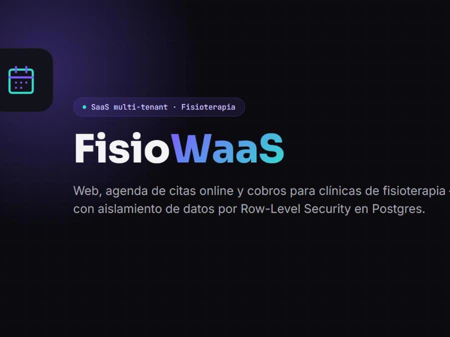 Vista previa de FisioWaaS